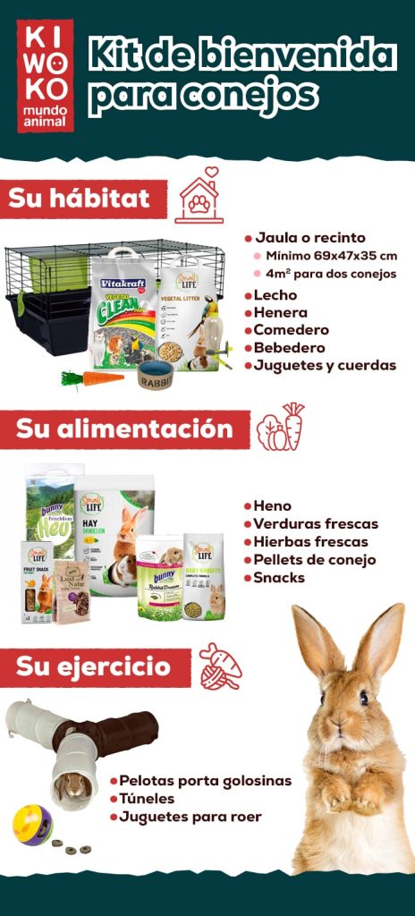 Kit de bienvenida conejo