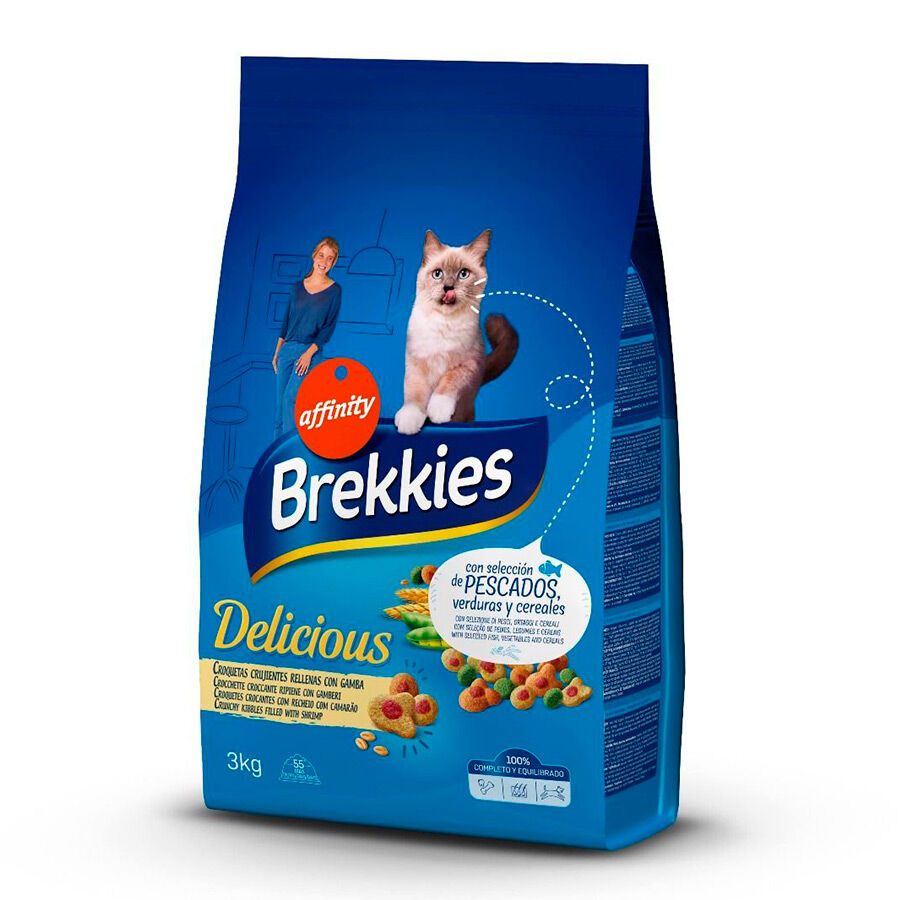 Affinity Brekkies Delicious Selecci&oacute;n Pescado pienso para gatos