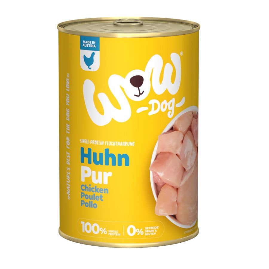 400 g Wow Food Pure Pollo lata para perros, , large Imagen numero 1