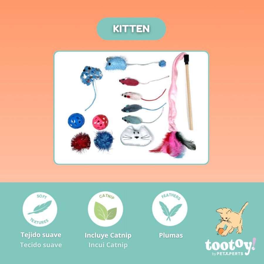 Tootoy! Caja de Juguetes Variados para gatitos, , large indicador imagen numero 9