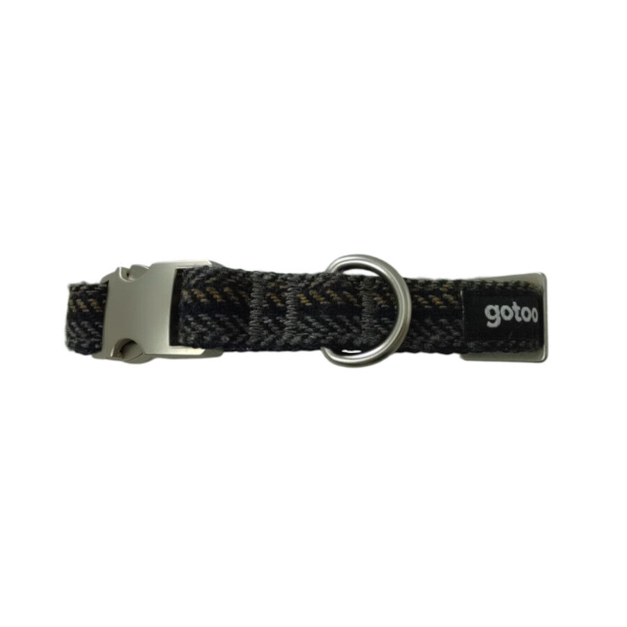 Gotoo Collar Tweed azul para perros, , large indicador imagen numero 1