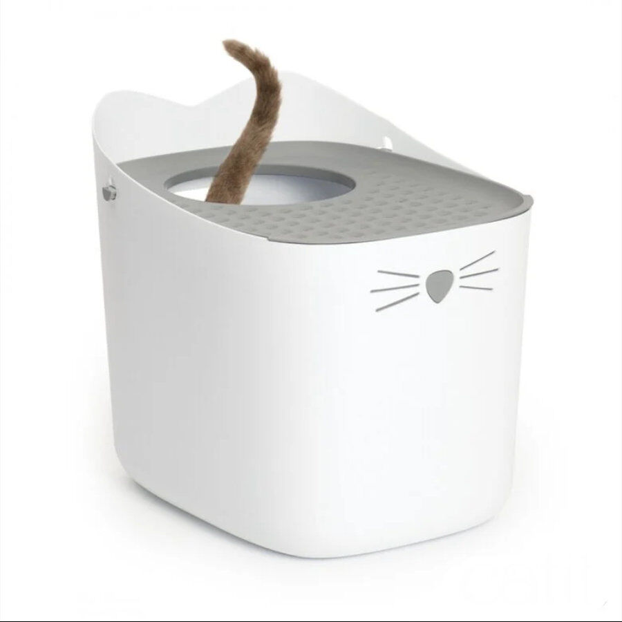 Catit Pixi Arenero Blanco para gatos, , large Imagen numero 1