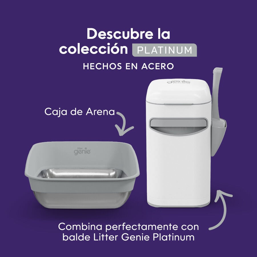 Litter Genie Bandeja Sanitaria LitterLocker Platinum para gatos, , large indicador imagen numero 4