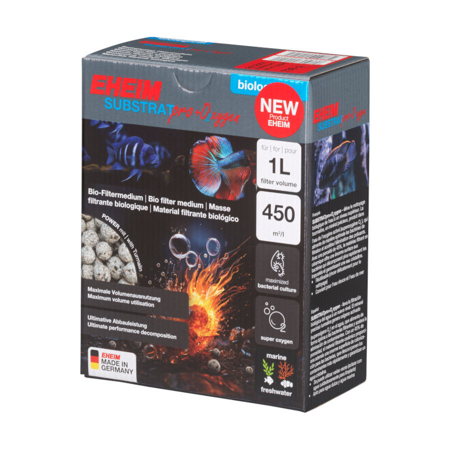1 L Eheim Substrat pro+O2xygen Material Filtrante para Filtro para acuarios, , large Imagen numero 1