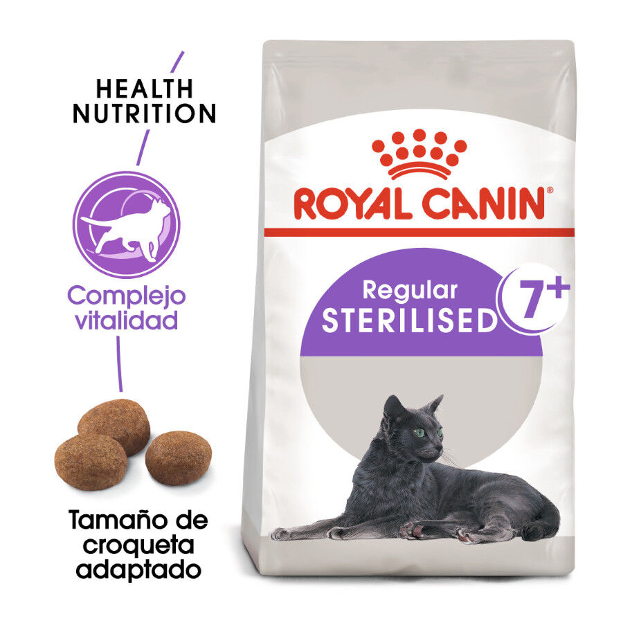 3.5 kg Royal Canin Adult 7+ Regular Sterilised pienso para gatos, , large indicador imagen numero 2