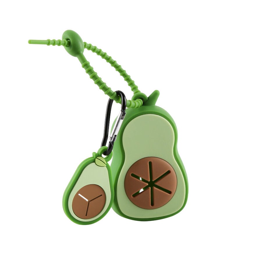 Gotoo Porta bolsas silicona avocado para perros, , large Imagen numero 1