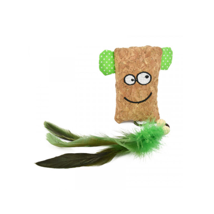 Nayeco Moai Juguete de Corcho para gatos, , large Imagen numero 2