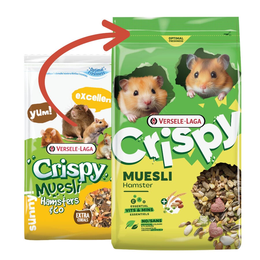 Versele-Laga Crispy Muesli Pienso para h&aacute;msters