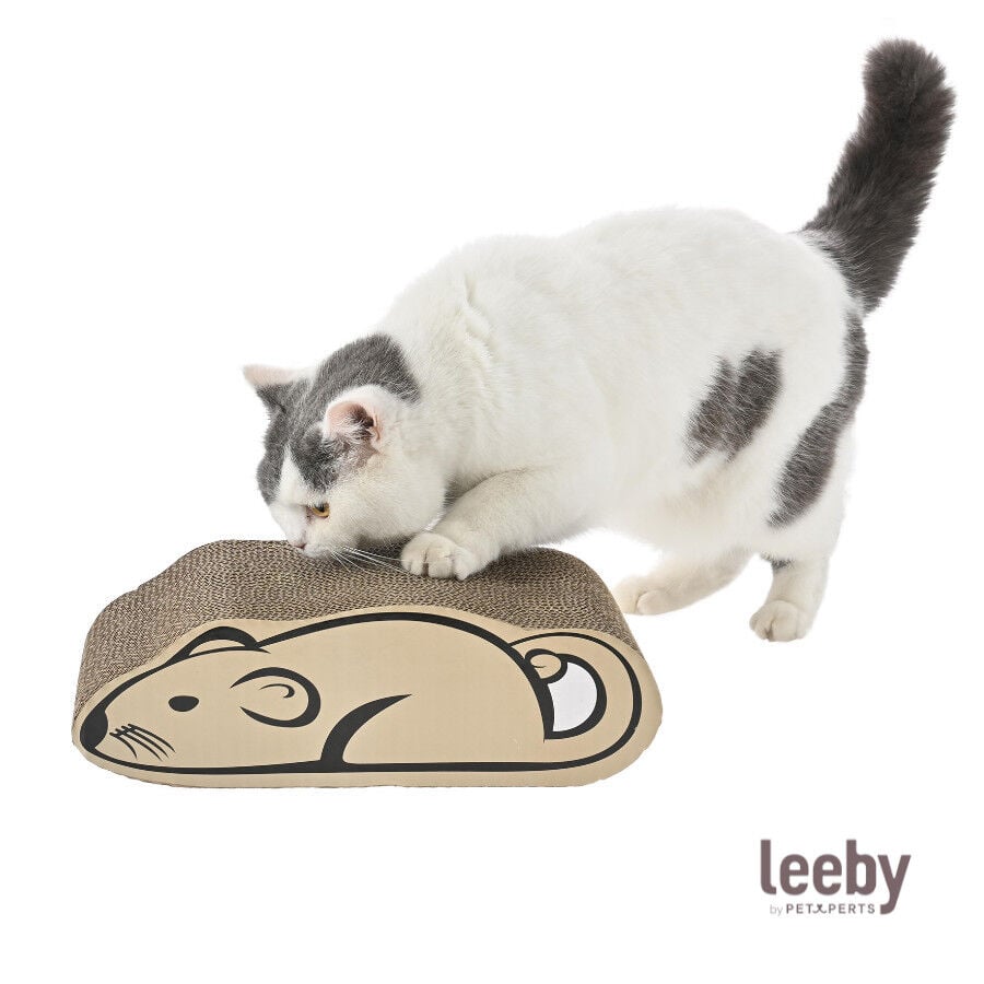 Leeby Miaou tabla rascador de cart&oacute;n para gatos