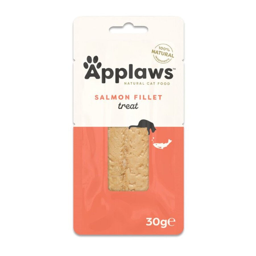30 g Applaws Lomo de Salm&oacute;n snack para gatos, , large indicador imagen numero 1