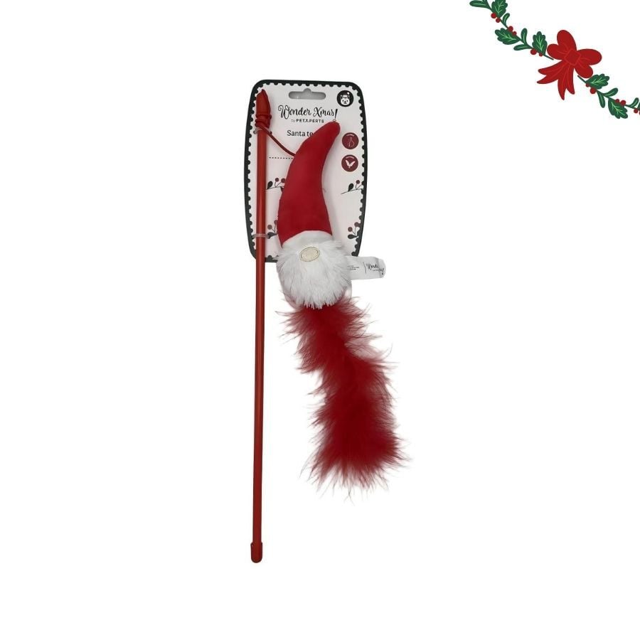 Wonder Christmas Teaser Flexible Pap&aacute; Noel Juguete para gatos, , large indicador imagen numero 6