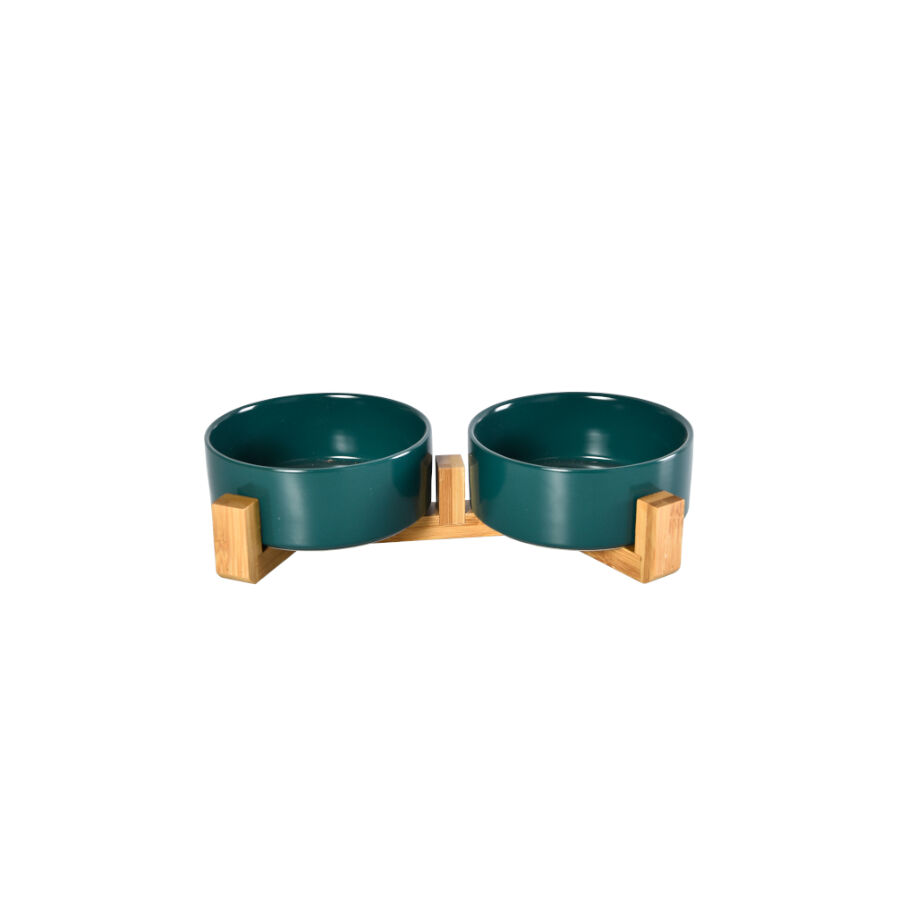 Outech Ceramic Combo Comedero doble para perros y gatos, , large Imagen numero 1