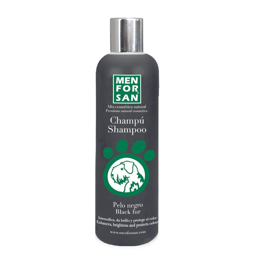 Menforsan champ&uacute; pelo negro para perros