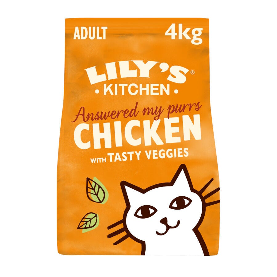 4 kg Lily's Kitchen Grain Free Pollo pienso para gatos, , large indicador imagen numero 1