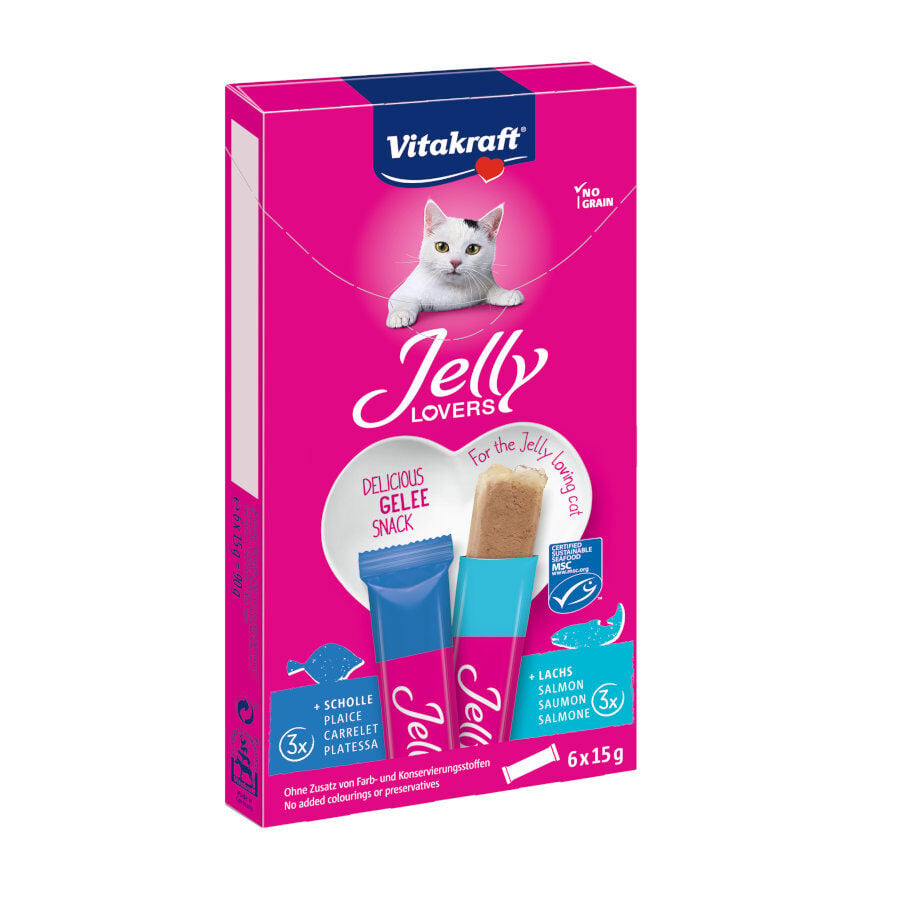 Vitakraft Barritas Jelly Lovers Salm&oacute;n para gatos