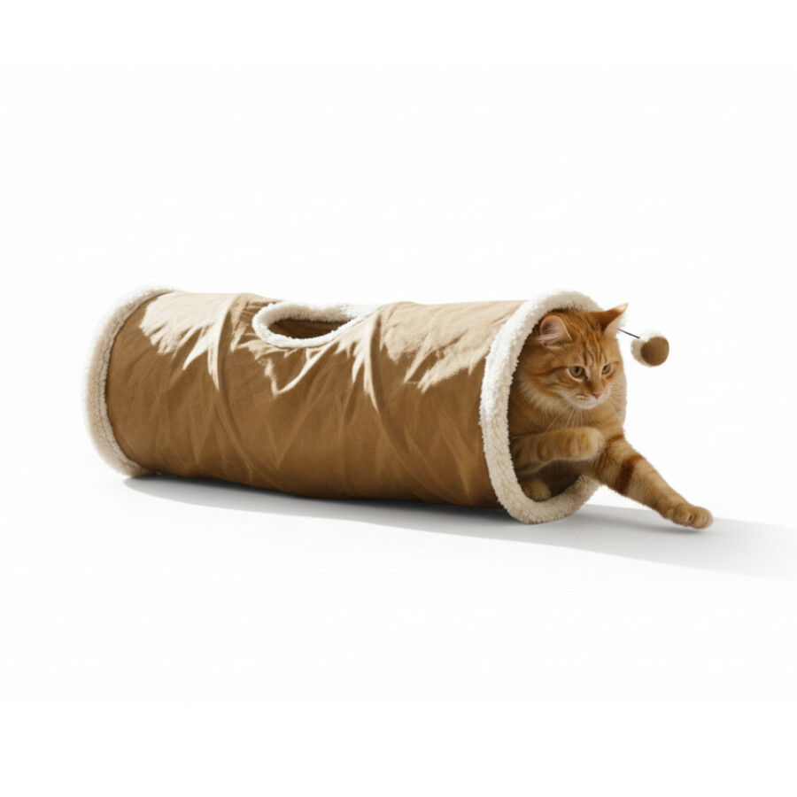 All For Paws Tunel plegable Marr&oacute;n para gatos&nbsp;, , large indicador imagen numero 4