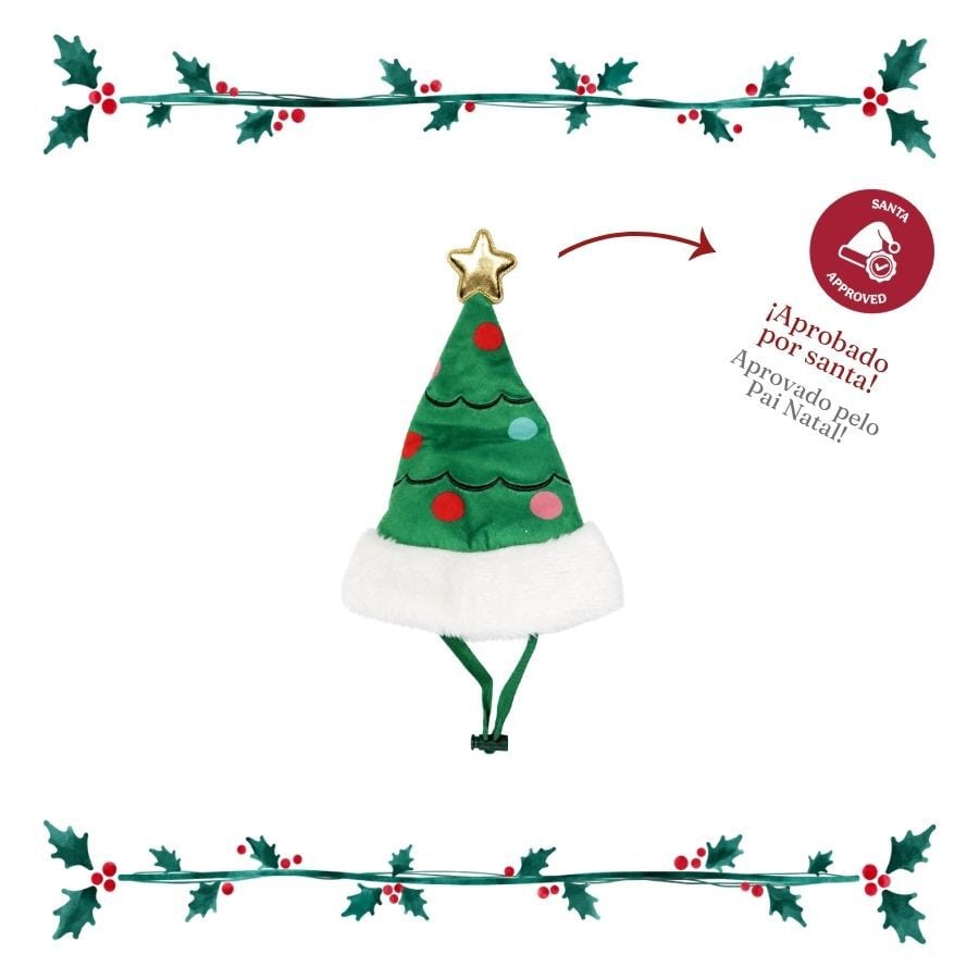 Wonder Christmas Gorro &Aacute;rbol Navidad para perros, , large Imagen numero 4