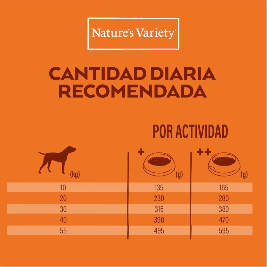 12 kg (10 + 2 kg &iexcl;gratis!) Nature's Variety No Grain Adult Medium Maxi Salm&oacute;n pienso para perros, , large Imagen numero 5