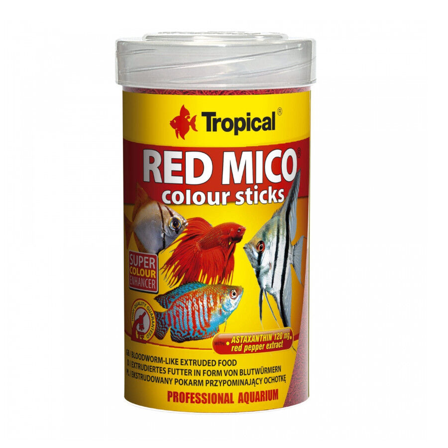 Tropical Red Mico Colour Stick alimento para peces, , large Imagen numero 1
