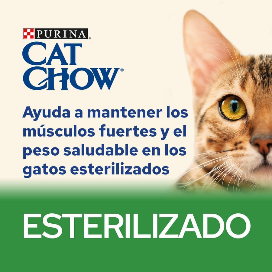85 g Cat Chow Sterilised cordero sobre para gatos, , large Imagen numero 2