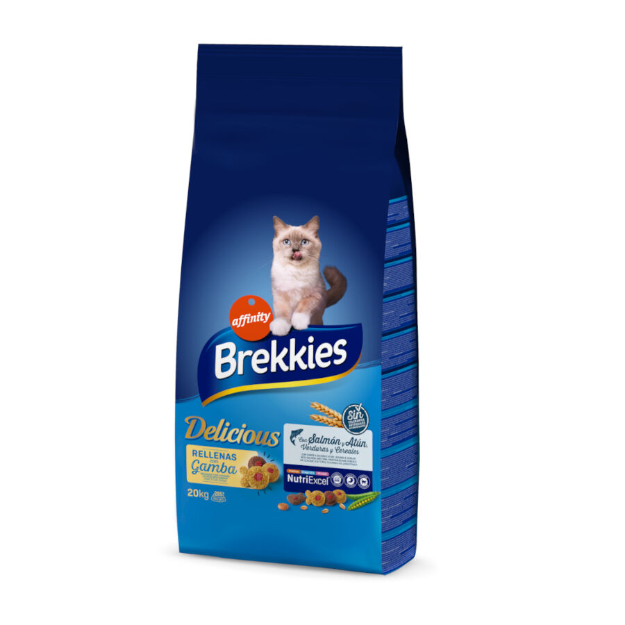 Affinity Brekkies Delicious Salm&oacute;n y At&uacute;n pienso para gatos