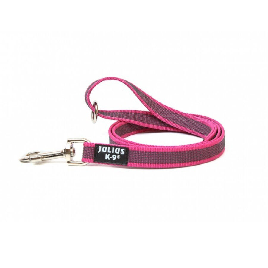 Julius K9 Correa de Adiestramiento Rosa Engomada para perros, , large indicador imagen numero 1