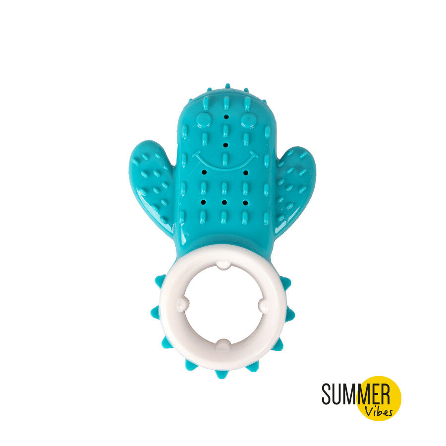 Summer Vibes Mordedor Refrescante cactus azul para cachorros, , large indicador imagen numero 2