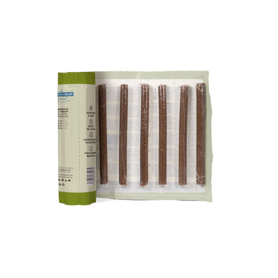 16 barritas Mediterranean Natural Serrano Barritas de Cordero para perros, , large indicador imagen numero 2