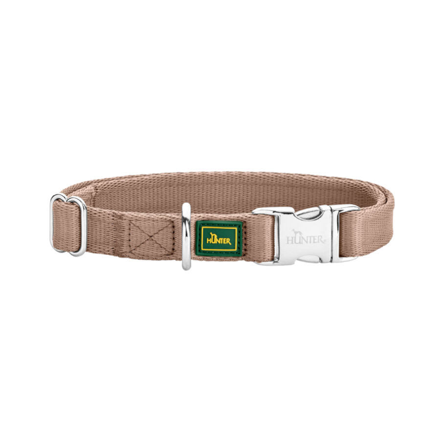 Hunter Inari Alu-Strong Collar marr&oacute;n para perros