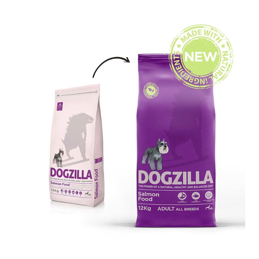 12 kg Dogzilla Adult Salm&oacute;n pienso, , large indicador imagen numero 2