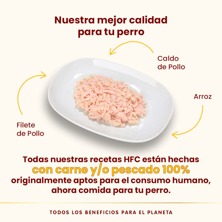 280 g Almo Nature HFC Natural Filete de Pollo lata para perros, , large Imagen numero 3
