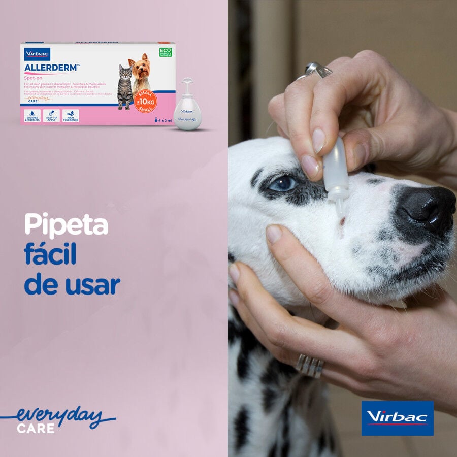 Virbac Allerderm spot on Pipetas dermatol&oacute;gicas para el cuidado de la piel Perros y Gatos., , large indicador imagen numero 3