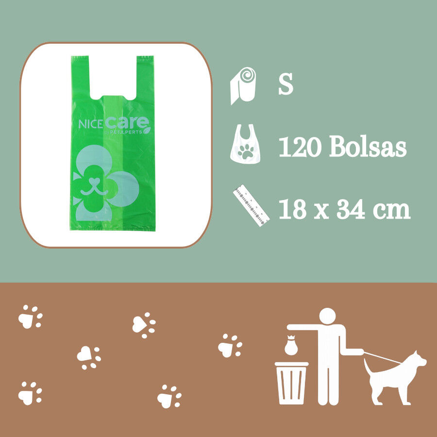 Nice Care Bolsitas Higi&eacute;nicas con Asa para perros, , large Imagen numero 3