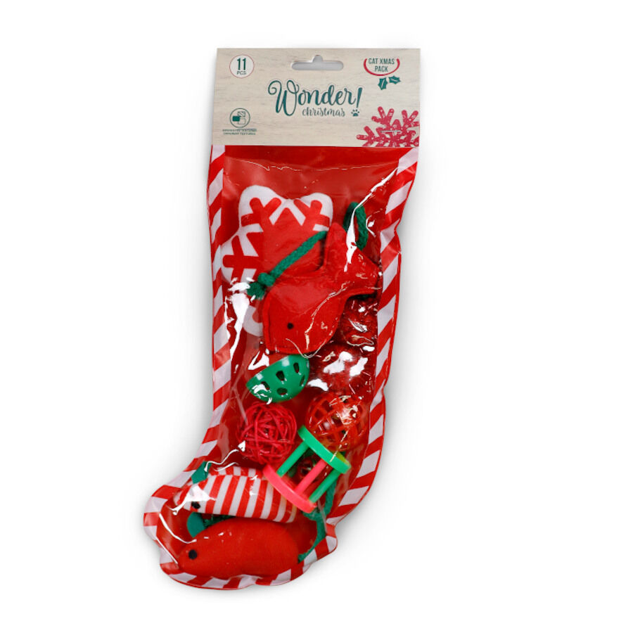 Wonder Christmas Set Navide&ntilde;o de juguetes para gatos, , large indicador imagen numero 1