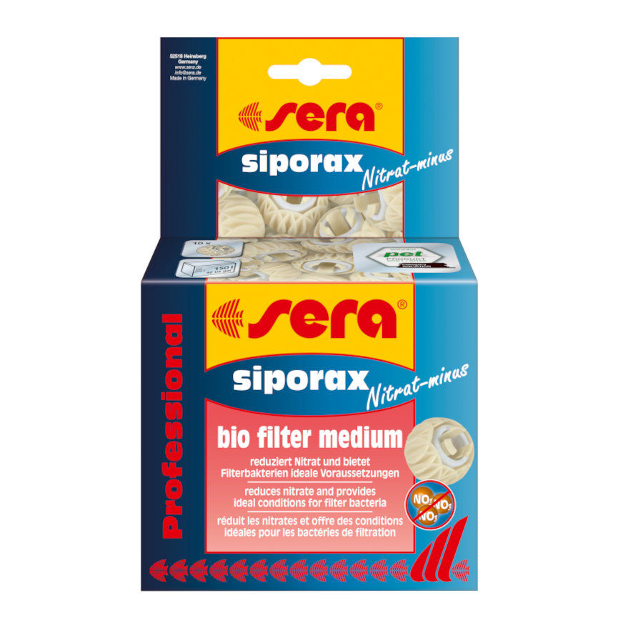 Sera Siporax Nitrat-Minus Professional Medio de Filtrado Biol&oacute;gico para acuarios, , large Imagen numero 1