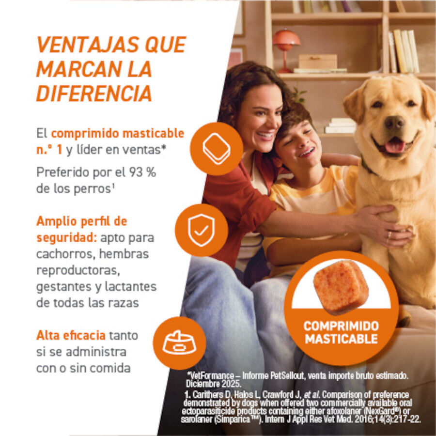 Frontpro Comprimidos Masticables Antiparasitario para perros, , large indicador imagen numero 4