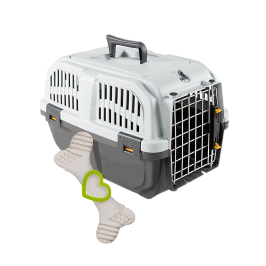 Hueso mordedor Tootoy! + Transport&iacute;n Outech para perros &iexcl;Pack Ahorro!, , large Imagen numero 1