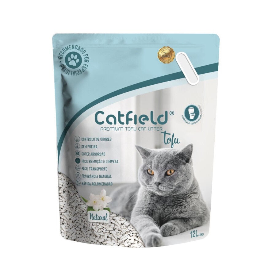 Catfield Tofu Arena Aglomerante Natural para gatos, , large Imagen numero 1