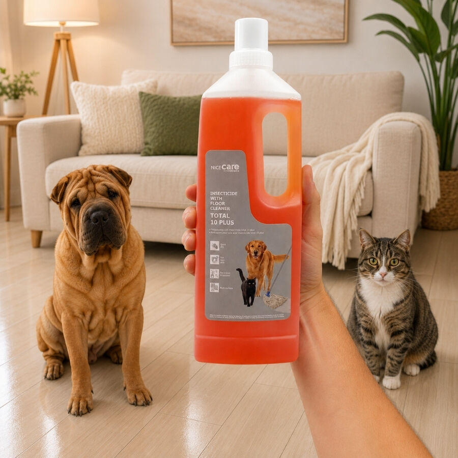 Nice Care Friegasuelos con Insecticida para perros y gatos, , large indicador imagen numero 1