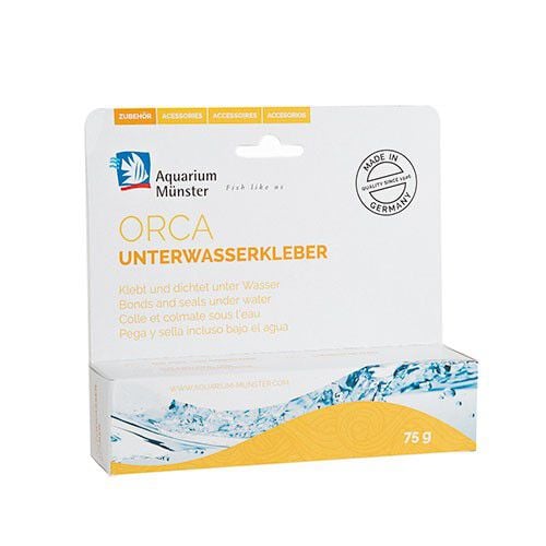 M&uuml;nster Aquarium Orca silicona negra para acuarios Imagen numero 1