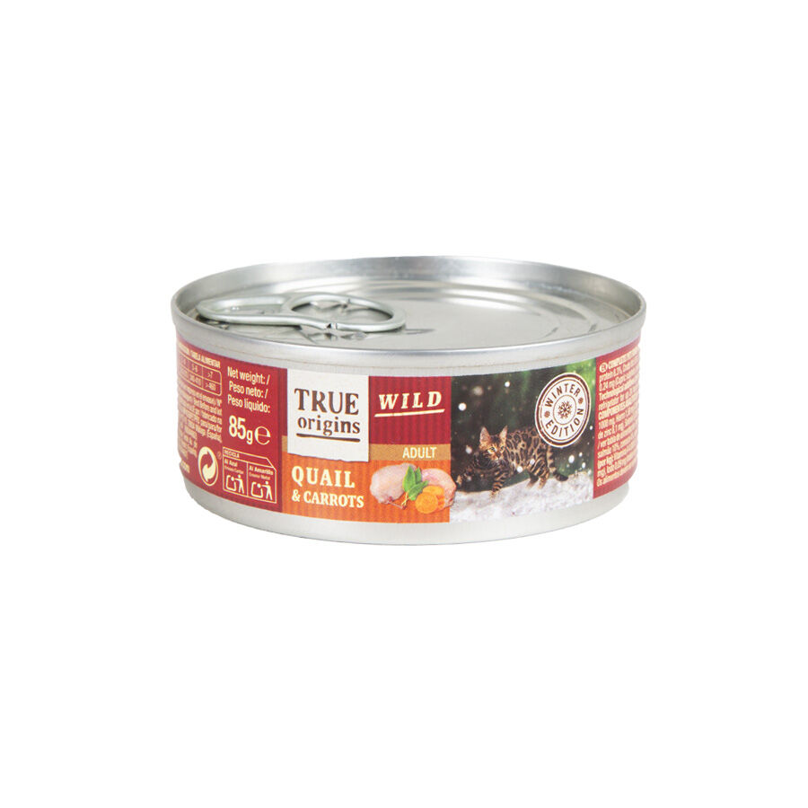 85 g True Origins Wild Winter Edition Codorniz y Salvia lata para gatos, , large Imagen numero 1