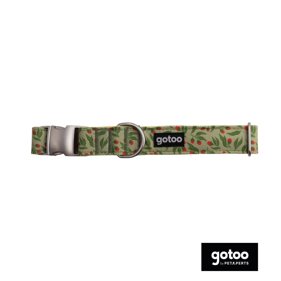 Gotoo Collar estampado floral para perros
