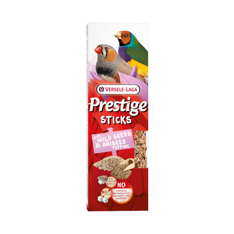 Versele-Laga Barritas Prestige Sticks Nueces y Pasas para p&aacute;jaros ex&oacute;ticos, , large indicador imagen numero 1