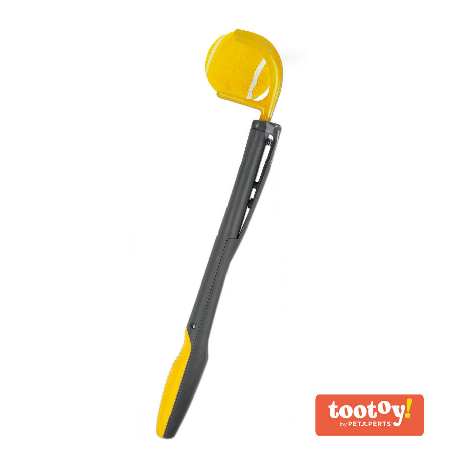 Tootoy! Comfort  Thrower Yellow Lanzador de Pelotas Amarillo para perros, , large indicador imagen numero 1