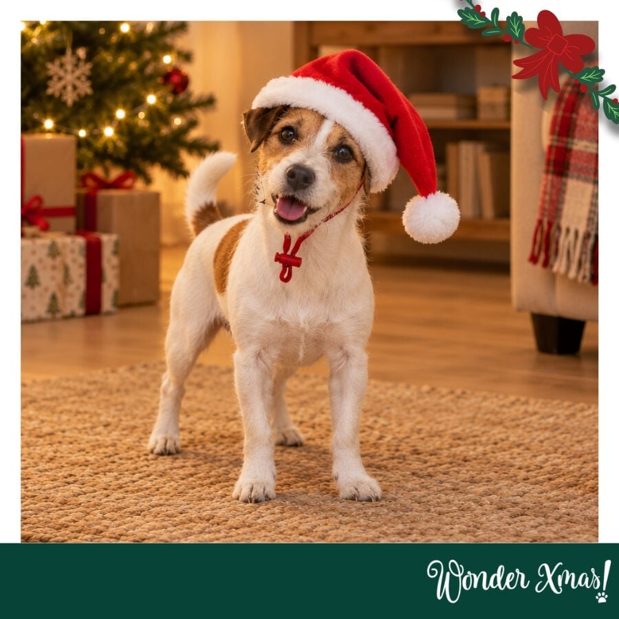 Wonder Christmas Gorro Papa Noel para perros, , large indicador imagen numero 2