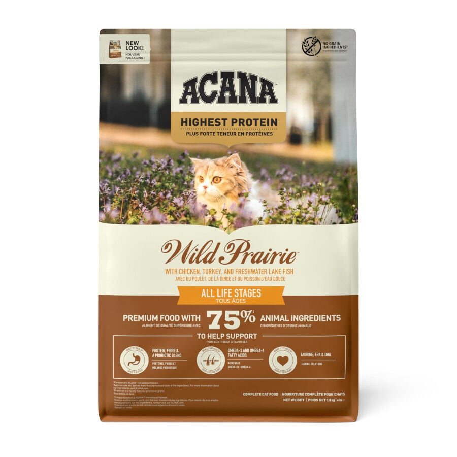 4.5 kg Acana Wild Prairie pienso para gatos, , large indicador imagen numero 1