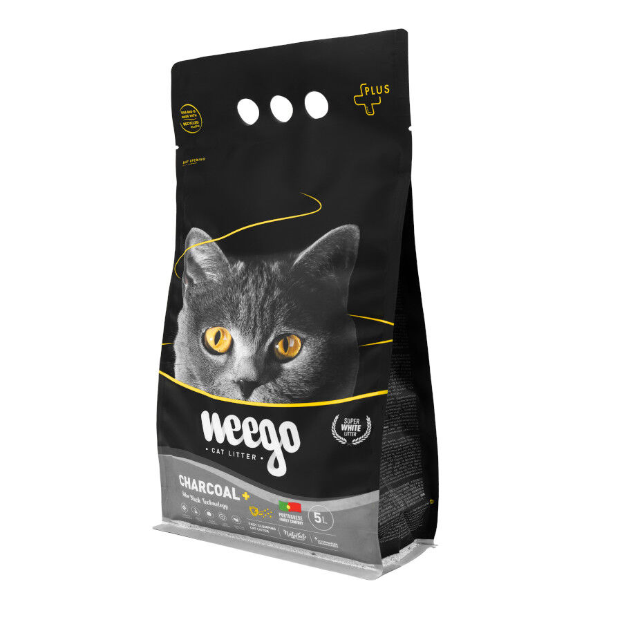 Weego Active Charcoal Plus Arena aglomerante para gatos, , large Imagen numero 7