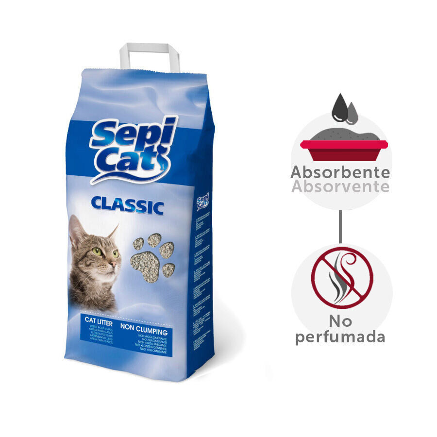 16 L Sepicat Classic arena absorbente para gatos, , large indicador imagen numero 2