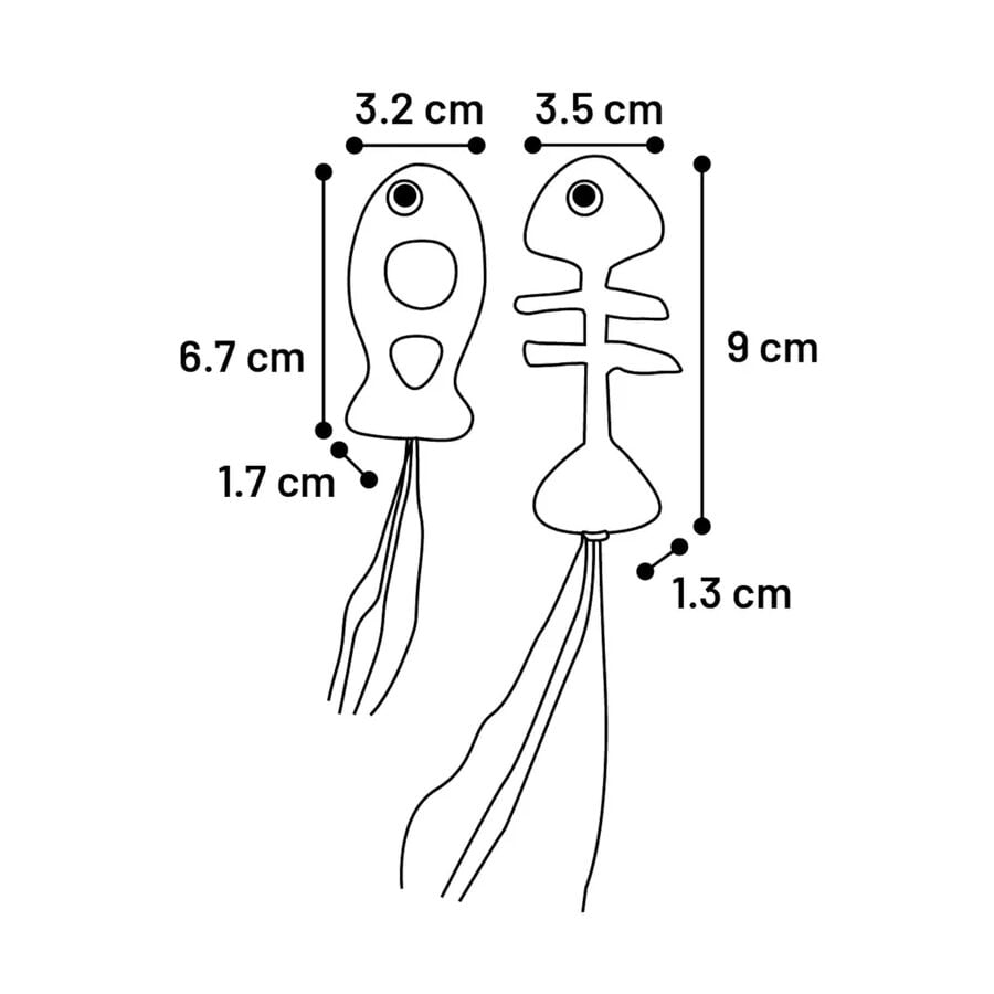 Flamingo Boleo Pez con Cuerda para gatos, , large Imagen numero 3