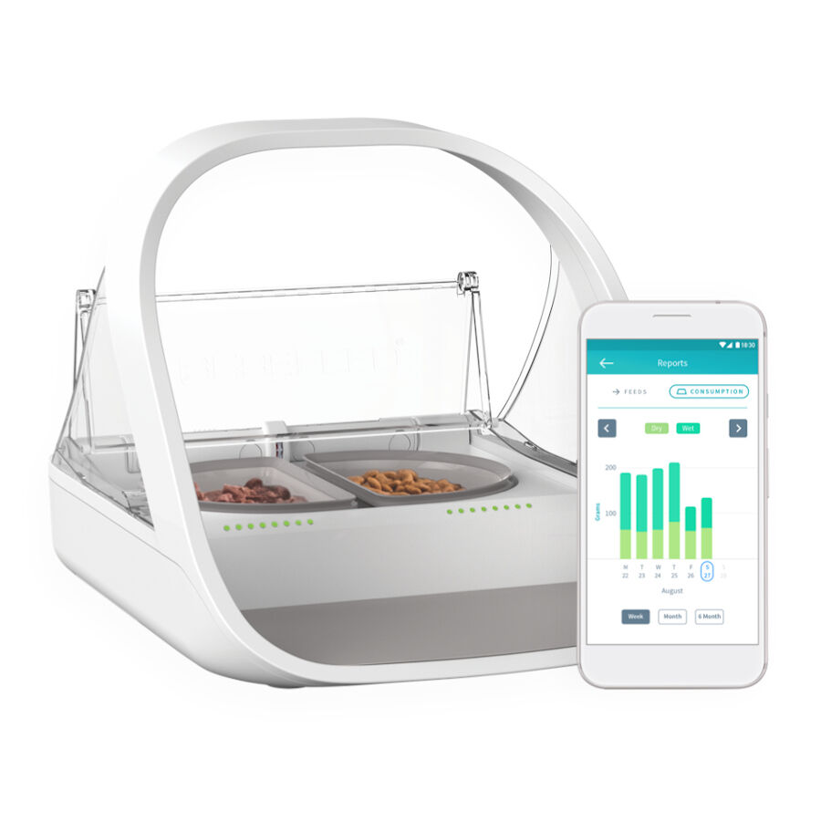 Sure Petcare Surefeed Comedero Autom&aacute;tico con Microchip Connect para perros y gatos